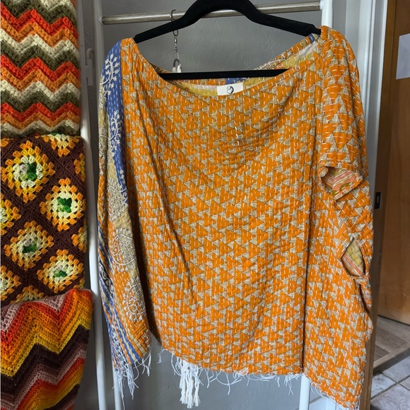 Zia Stella kantha top - Picture 1 of 4